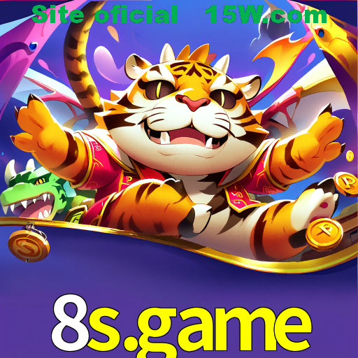 Imagem promocional da 8s.game mostrando a plataforma e suas vantagens